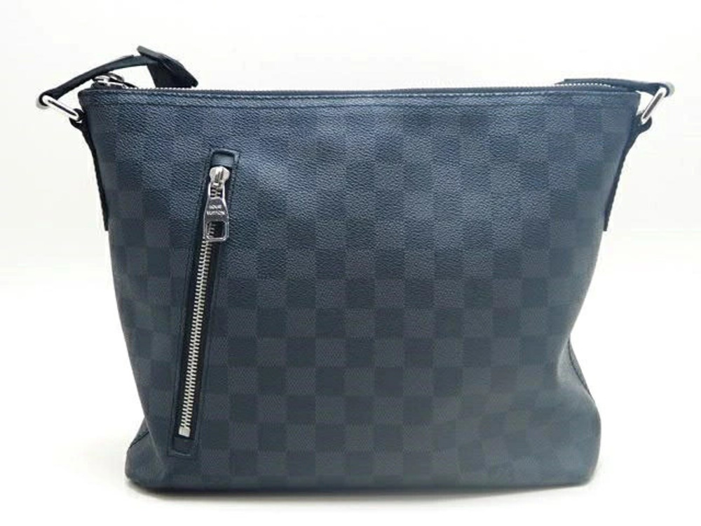 LOUIS VUITTON Mick Shoulder Bag Damier Graphite Black